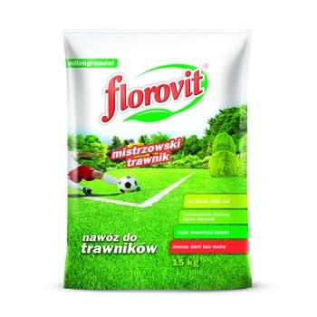 Florovit Nawóz do trawników "mistrzowski trawnik" 15 kg