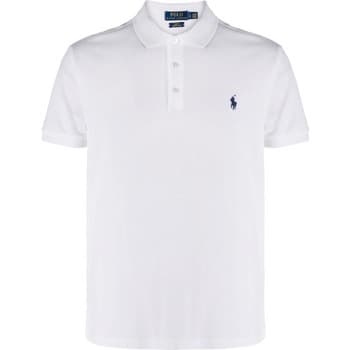 Polo męskie ralph lauren slim fit biała L