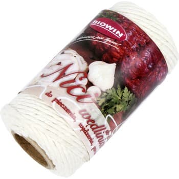 Nici wędliniarskie bawełniane białe 100g (240C)