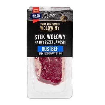 STEK WOŁOWY Z ROSTBEFU OK. 0,25KG ŁUKÓW