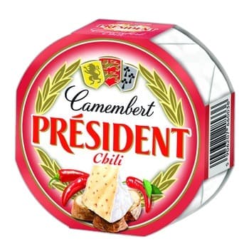 President Camembert Chili 120g
