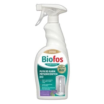 Biofos Professional płyn do mycia kabin prysznicowych BIO 750ml