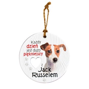 Ceramiczna zawieszka CEZ-097 Jack Russel
