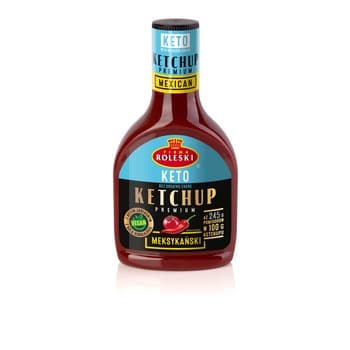 Roleski Ketchup Meksykański Keto 425 g