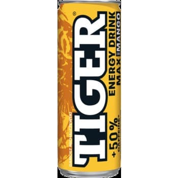 Tiger Max Mango Gazowany napój energetyzujący 250 ml
