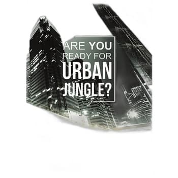Unipap zeszyt okładka laminowana A5, 60 kartek, linia Urban Jungle