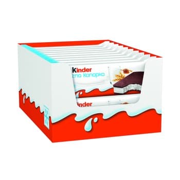 Biszkopt z mlecznym nadzieniem Kinder Mleczna Kanapka 28g