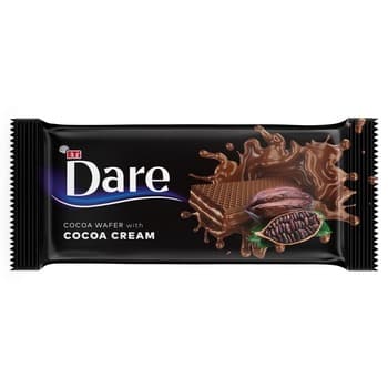 DARE - wafel kakaowy z kremem kakaowym 142g