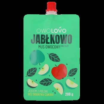 Mus jabłkowy 200g * JABŁKOWO OWOLOVO