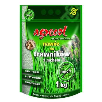 Hortifoska, nawóz do trawników z mchem 1 kg Agrecol