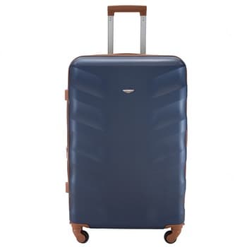 Walizka Semi Line T5706-3 - 76x49x31 cm granatowa