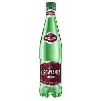 Naturalna woda mineralna CISOWIANKA silnie gazowana, PET 700ml