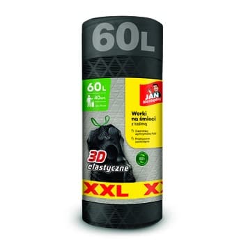 Jan Niezbędny Worki na śmieci 60L 40 szt