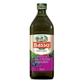 Basso Olej z pestek winogron 1,0 L
