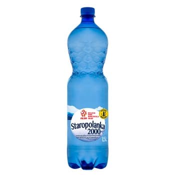 Staropolanka 2000 woda lekko gazowana 1,5 litra DRS