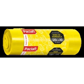 Paclan Worki do segregacji plastiku 120L 10 szt.