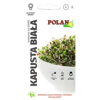 Nasiona na kiełki Kapusta biała