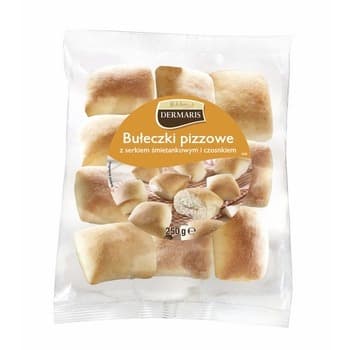 Dermaris Bułeczki pizzowe z serkiem śmietankowym i czosnkiem 250 g