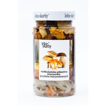 Leśne Skarby Mieszanka marynowana krojona pikantna 280g