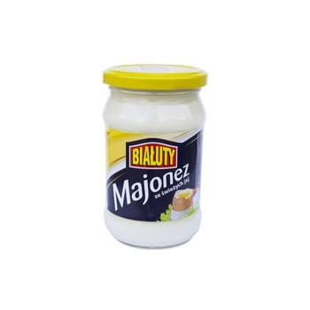 Majonez ze świeżych jaj 260G Białuty