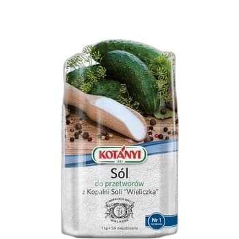 Kotanyi Sól niejodowana do przetworów z "Kopalni Wieliczka" 1kg