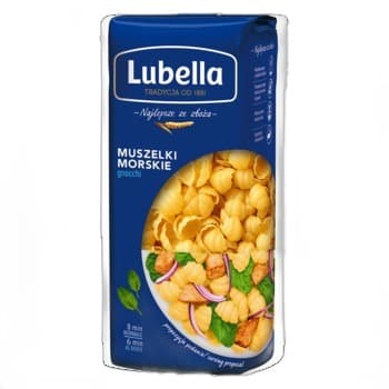 Lubella Gnocchi Makaron Muszelki morskie 400 g
