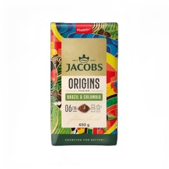 Kawa mielona Jacobs Origins Brazil&Colombia 450g