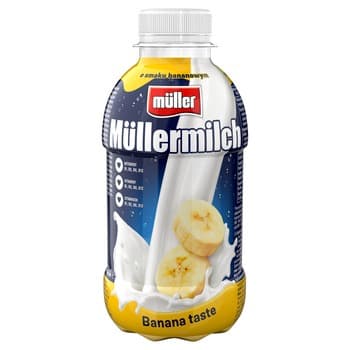 Napój mleczny Müllermilch o smaku bananowym 400g