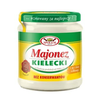 Majonez Kielecki bez konserwantów 170 ml