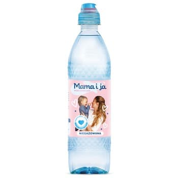 Woda źródlana niegazowana Mama i ja sport cap 0,5 l