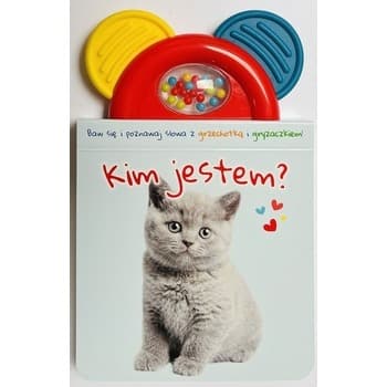 Książeczka z gryzakiem i grzechotką