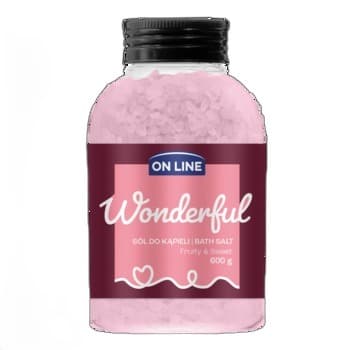 ON LINE SÓL DO KĄPIELI Wonderful Fruity & Sweet 600 g