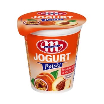 Mlekovita Jogurt Polski brzoskwinia z marakują 100g
