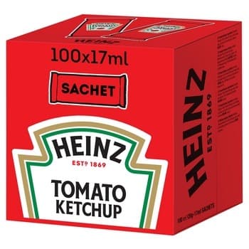 Heinz Ketchup łagodny 100x20g