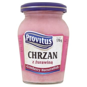 Chrzan z żurawiną 170 g Provitus