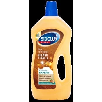 Sidolux Expert myje i pielęgnuje drewno i panele z olejkiem arganowym 750 ml