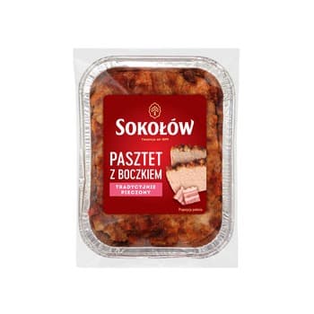 Pasztet z boczkiem 200 g Sokołów