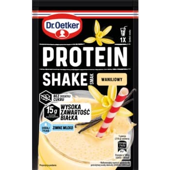 Dr. Oetker Protein Shake smak waniliowy 18 g