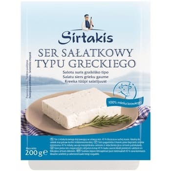 Sirtakis ser sałatkowy plaster 200g