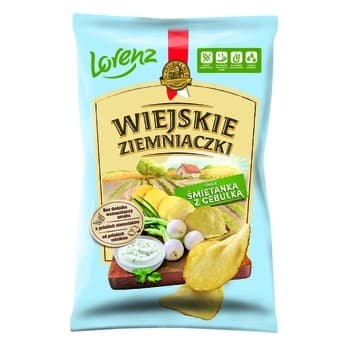 Wiejskie Ziemniaczki Śmietanka z Cebulką 130g