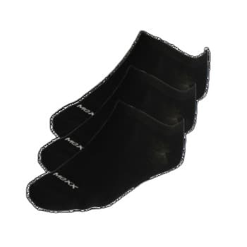 Bambusowe skarpetki damskie czarne 35/38 (3-pak)