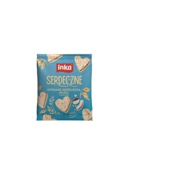 INKA SERDECZNE Owsiane serduszka musli z kokosem 50 g