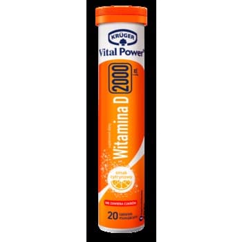 Witamina D 2000 j.m 84g, witamina musująca