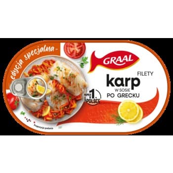 GRAAL Karp w sosie po grecku 170 g