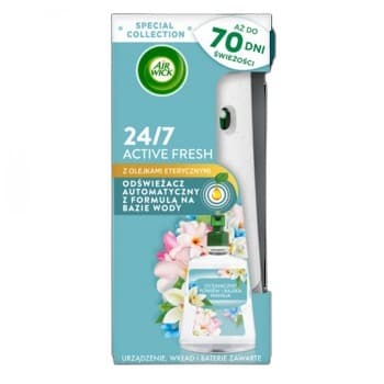 Air Wick Active Fresh Oceaninczy Powiew i Rajska Wanilia / Spring Breeze & Island Vanilla 228 ml Komplet