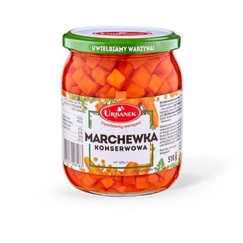 Marchewka konserwowa 510g Urbanek