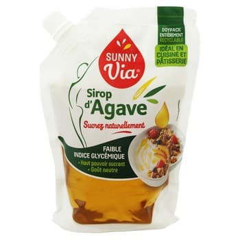 Syrop z agawy 450 g Sunny VIA