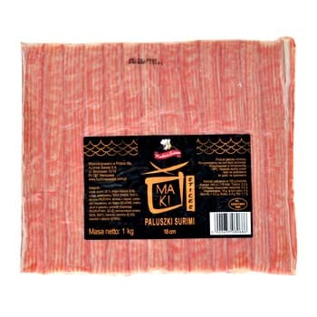 Krabstiki Paluszki Surimi (18cm) 1kg Kuchnie Świata