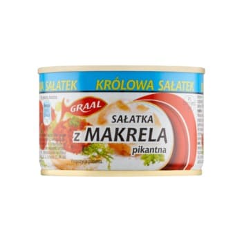 Graal Sałatka pikantna z makrelą 165 g