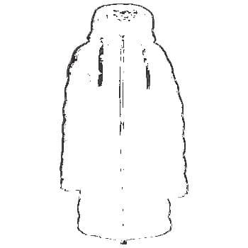 Crossfield Płaszcz damski 38 czarny